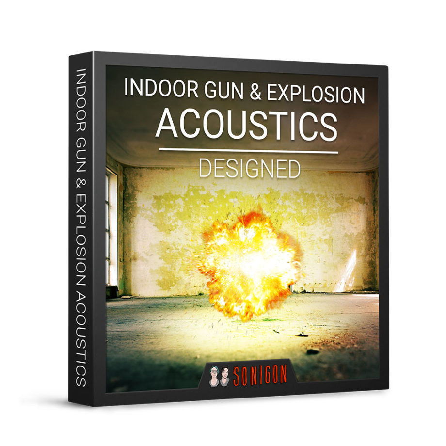 Indoor Gun & Explosion Acoustics Designed 1k