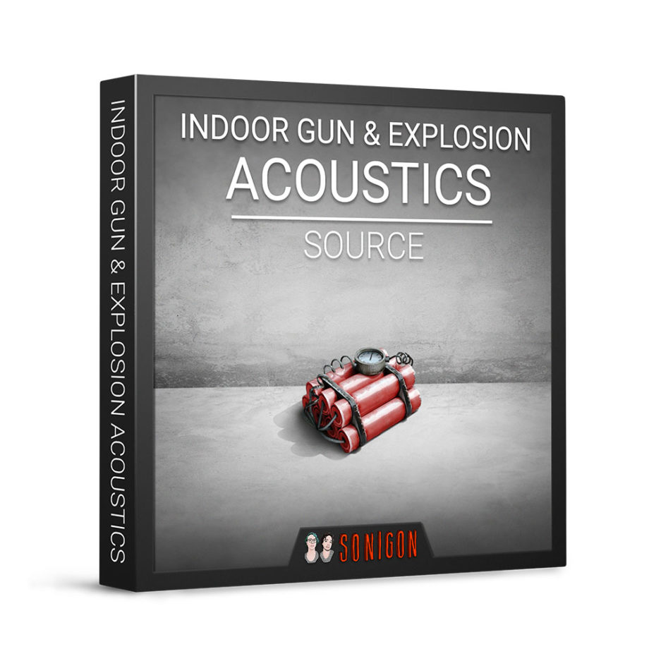 Indoor Gun & Explosion Acoustics Source 1k