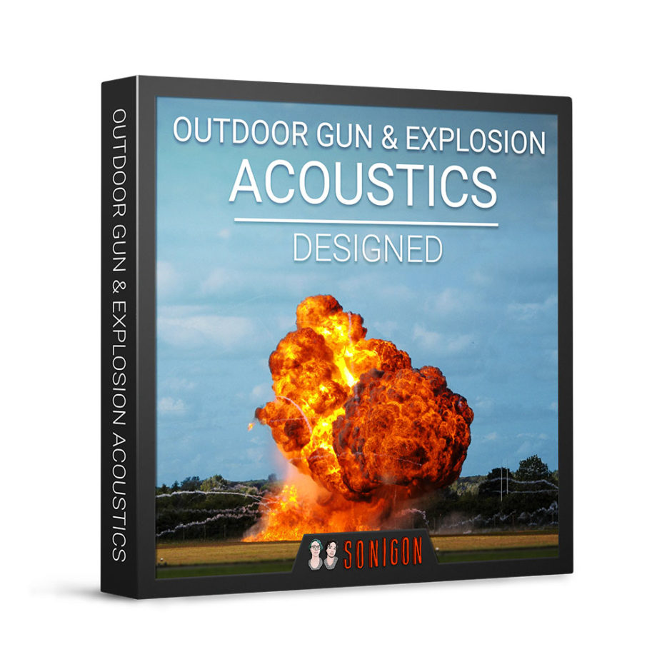 Outdoor Gun & Explosion Acoustics Designed 1k