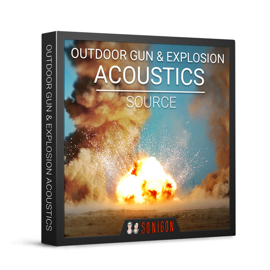 Outdoor Gun & Explosion Acoustics Source 1k